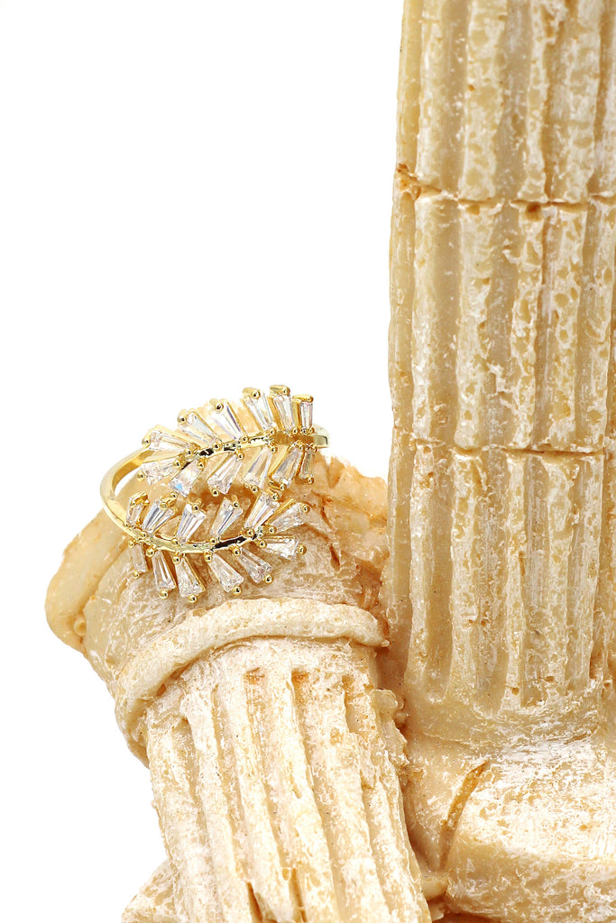 fashion crystal inclusive ring