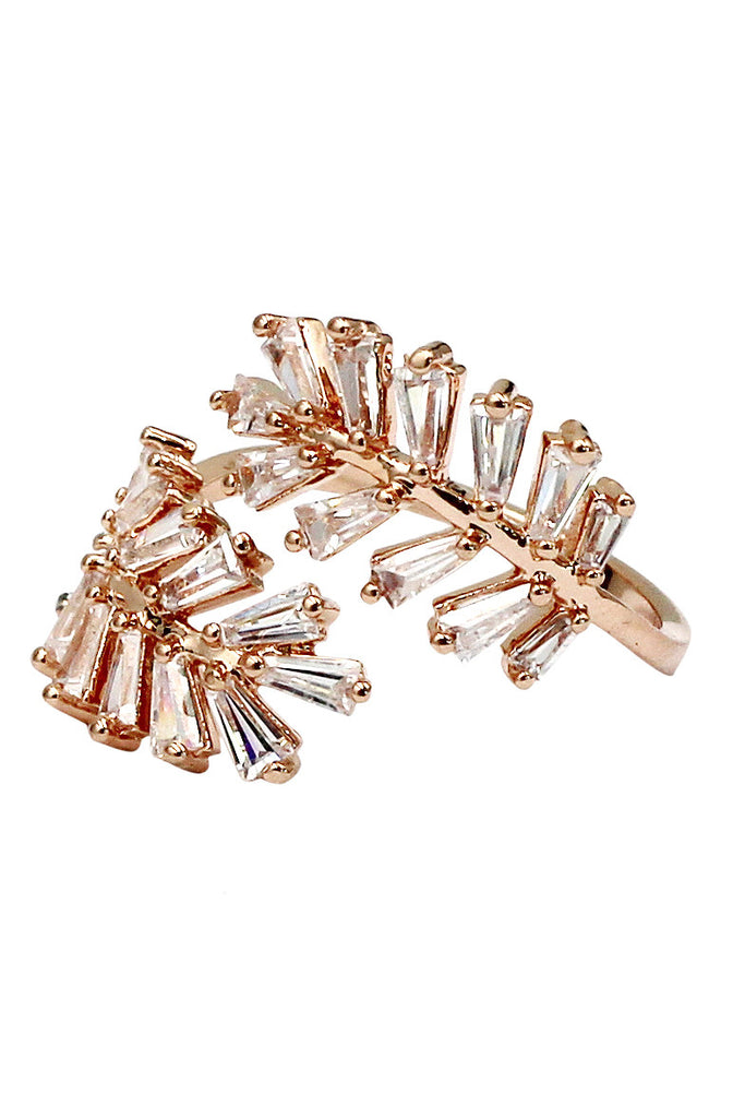 fashion crystal inclusive ring