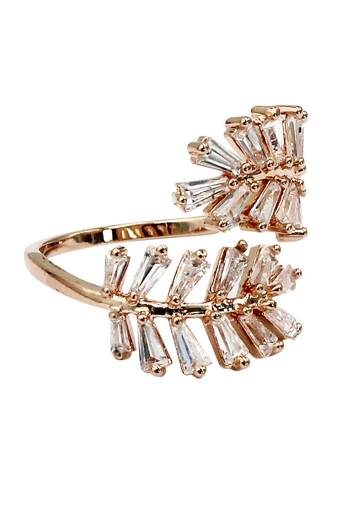 fashion crystal inclusive ring