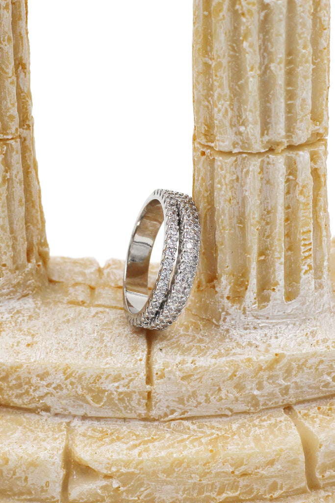 small crystal ring