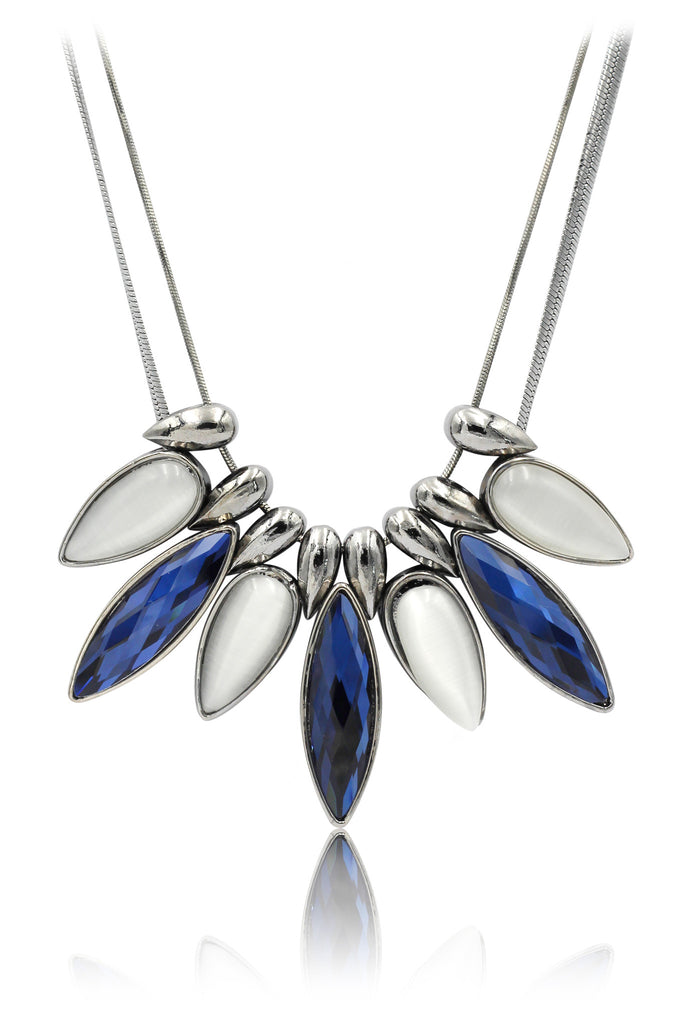 fashion cat eye crystal necklace