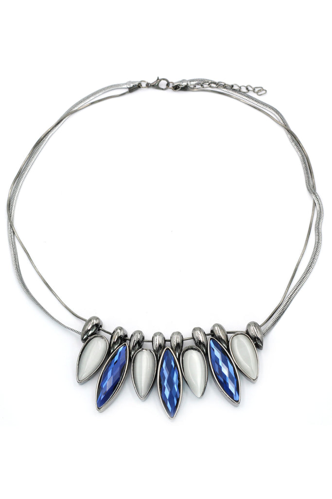 fashion cat eye crystal necklace