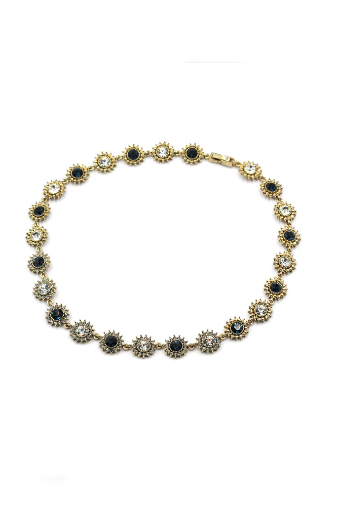 elegant crystal necklace
