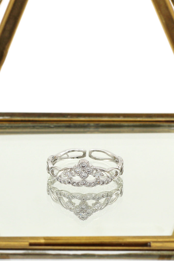 fashion sparkling crystal rings