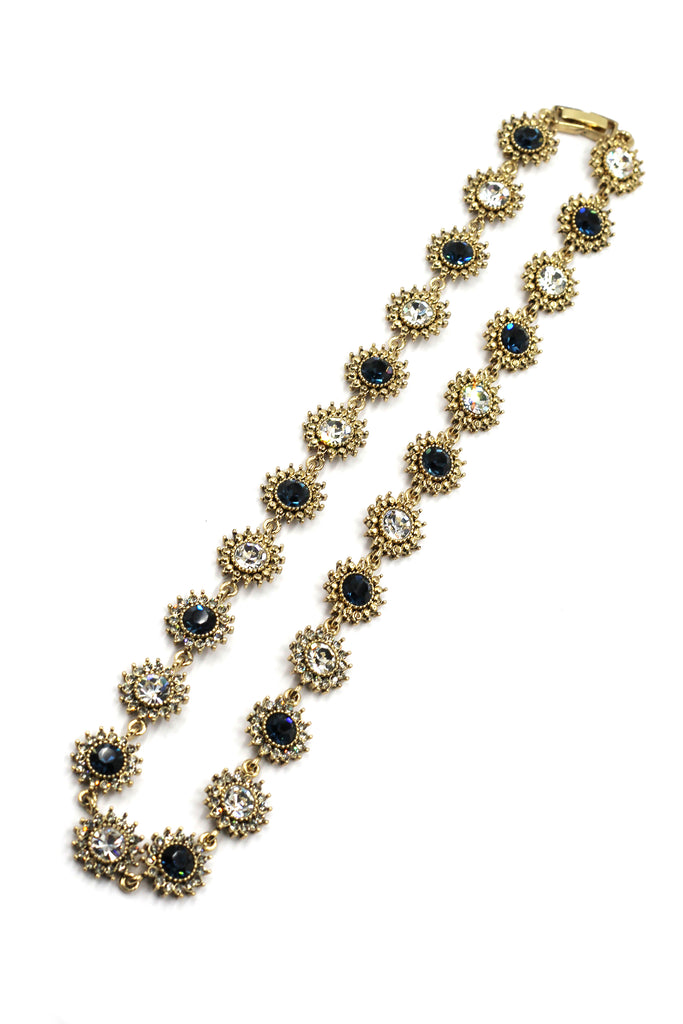 elegant crystal necklace