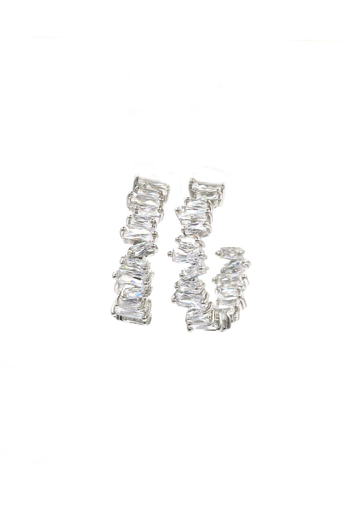 fashion sparkling crystal earrings