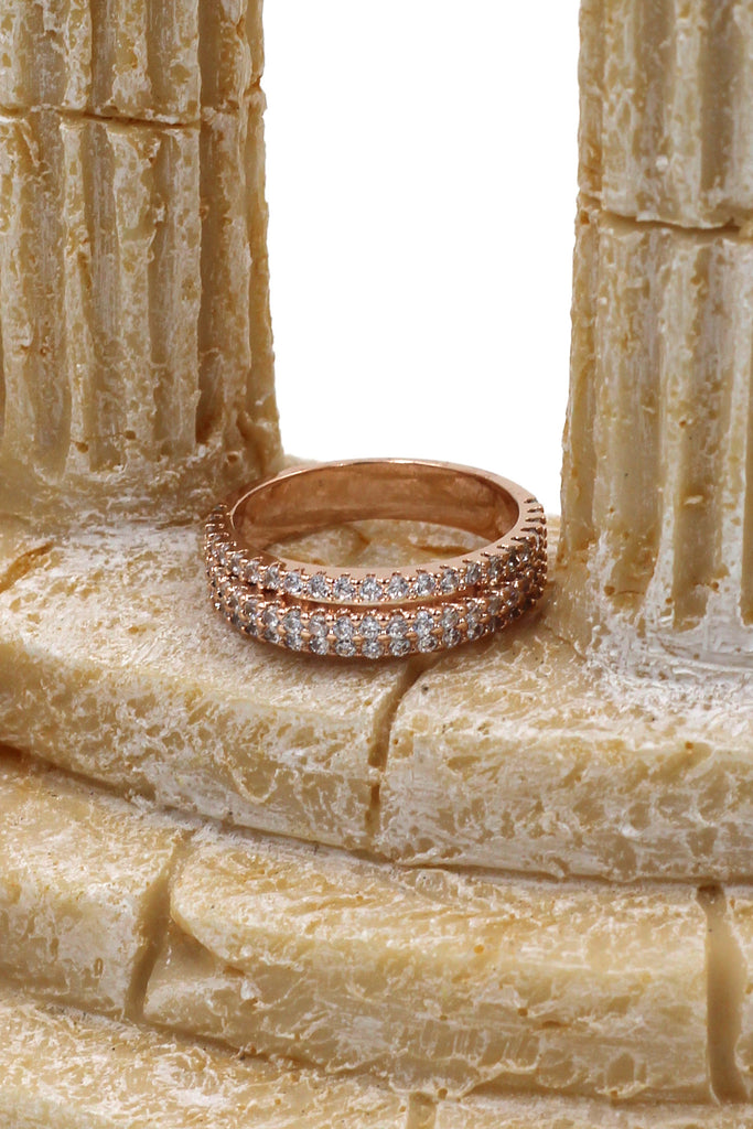small crystal ring