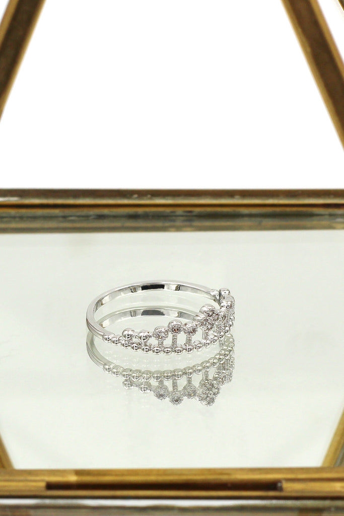 fashion line with crystal ring