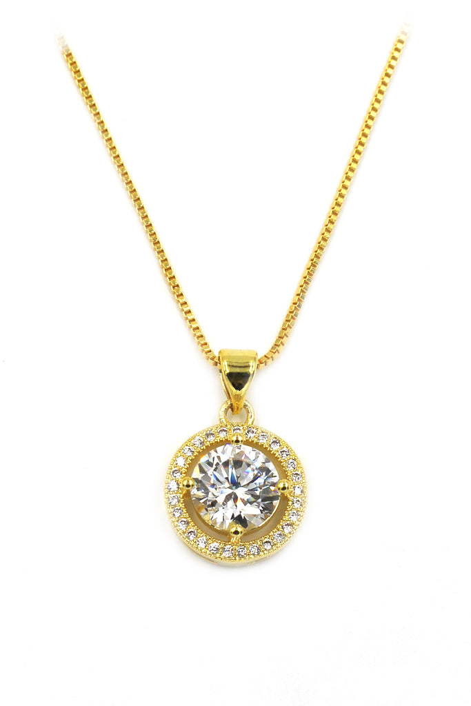 fashion shiny crystal necklace