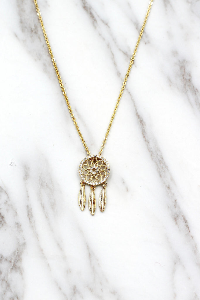 mini leaf earring necklace set