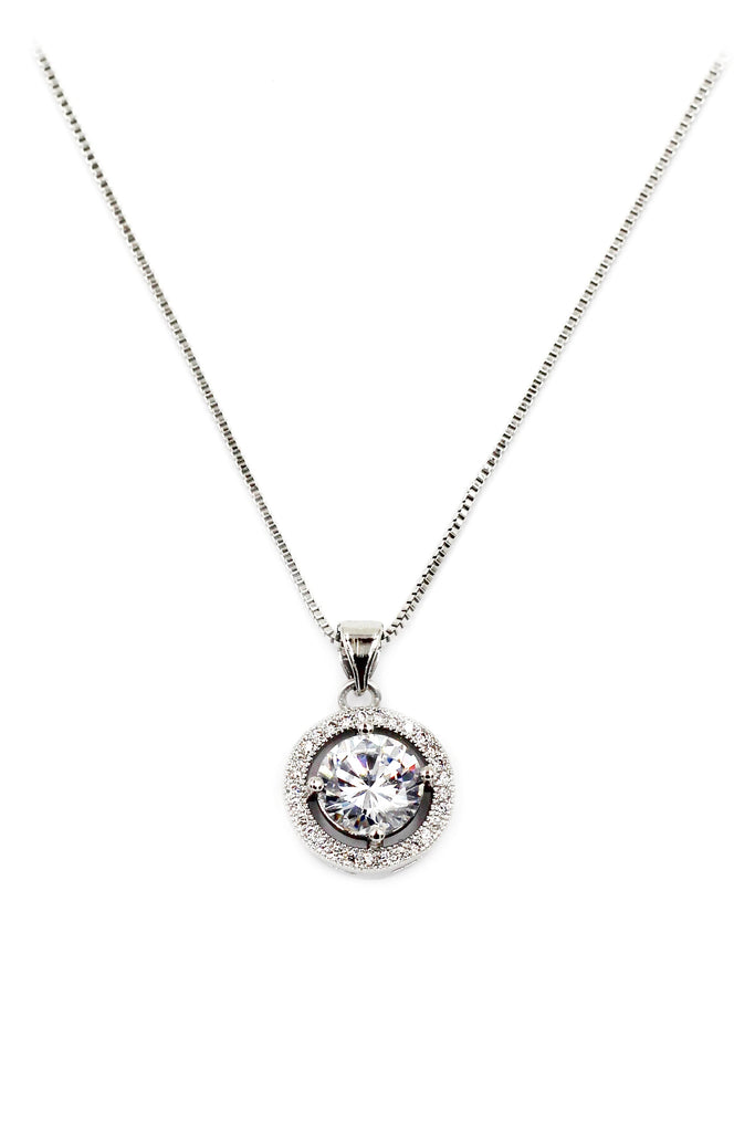 fashion wild silver crystal set