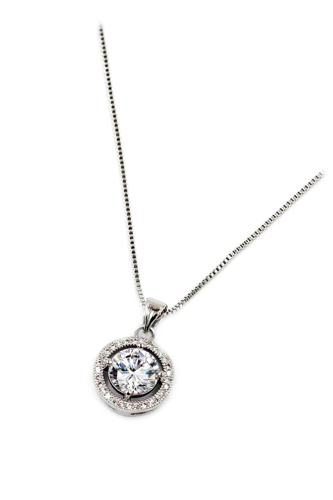 fashion wild silver crystal set