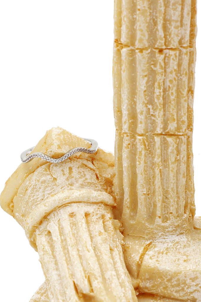 fashion wave micro chimney ring