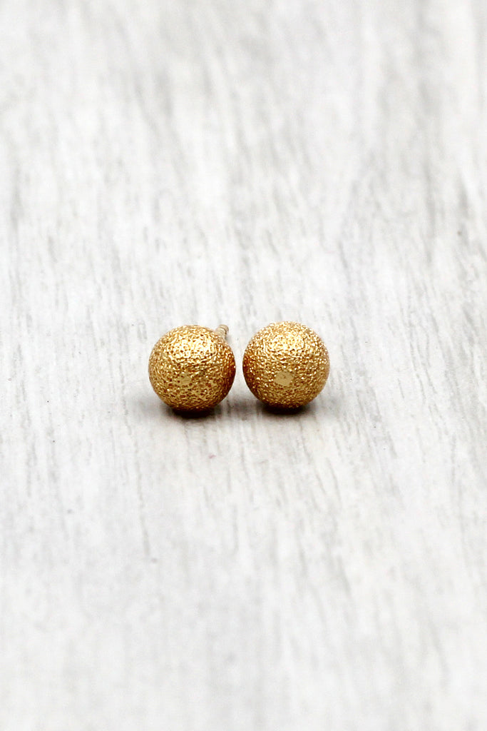 fashion simple small ball earrings