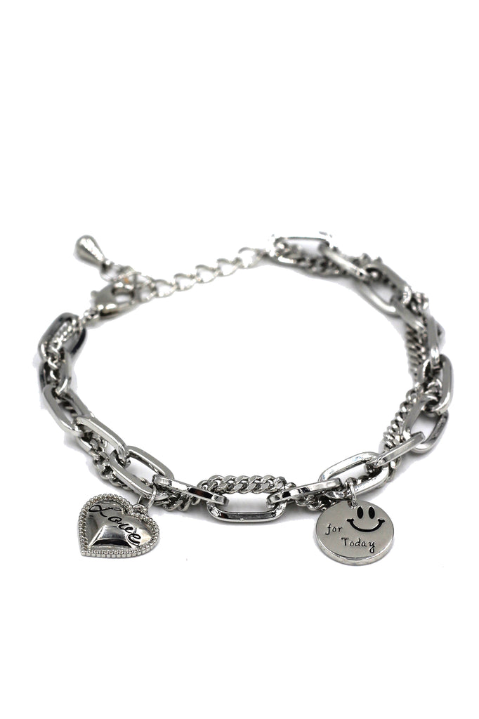 Fashion niche smiley face bracelet