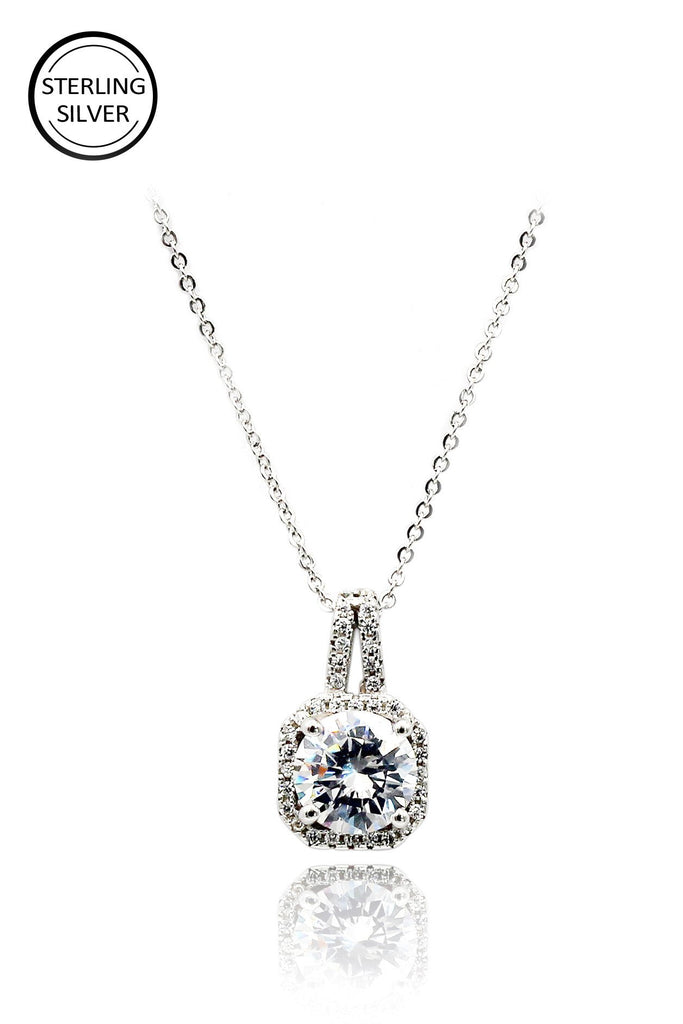 Three-piece fashion all-match silver jewelry