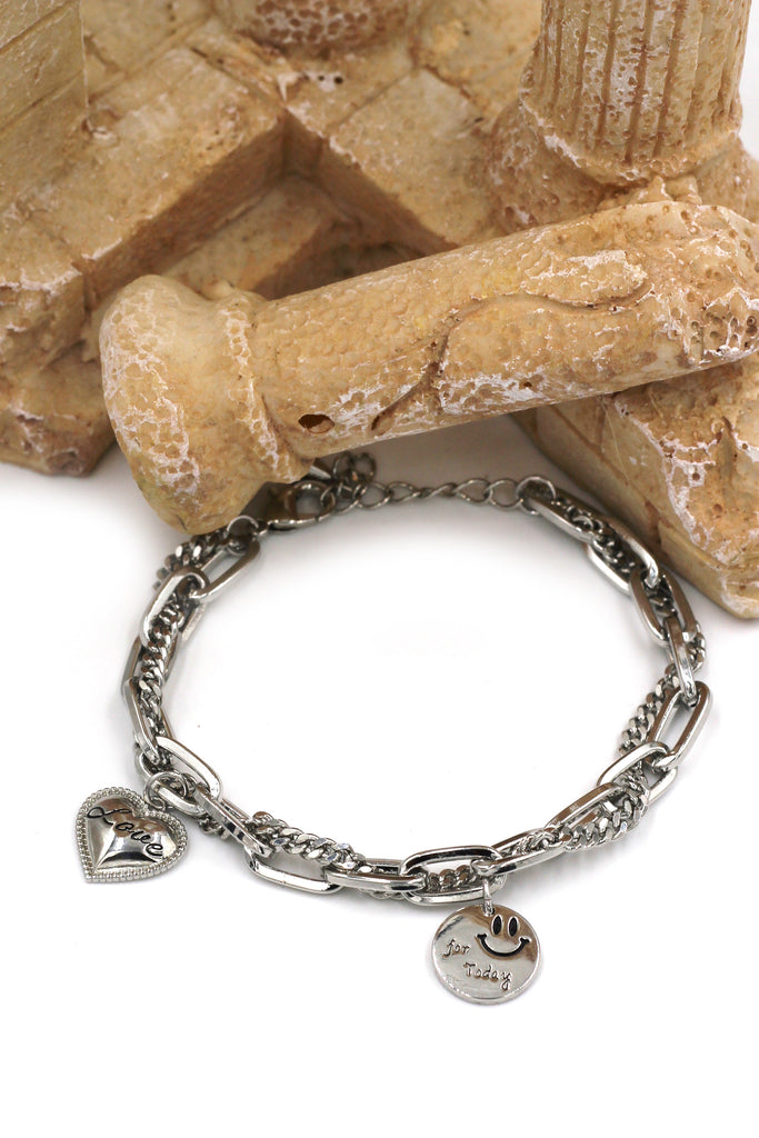 Fashion niche smiley face bracelet