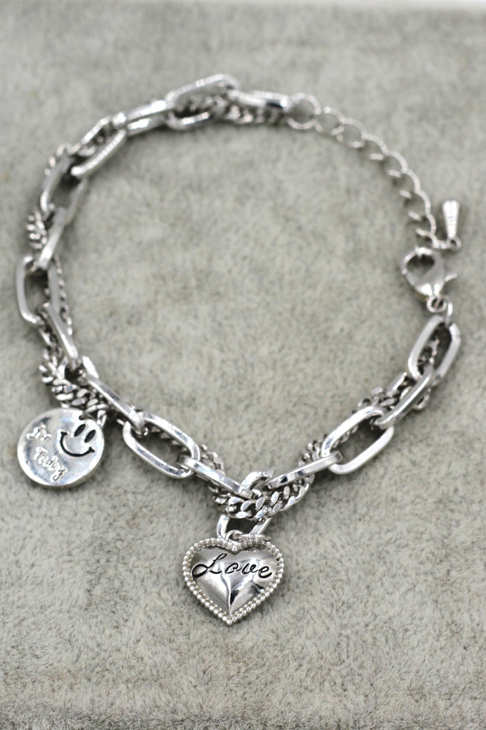 Fashion niche smiley face bracelet