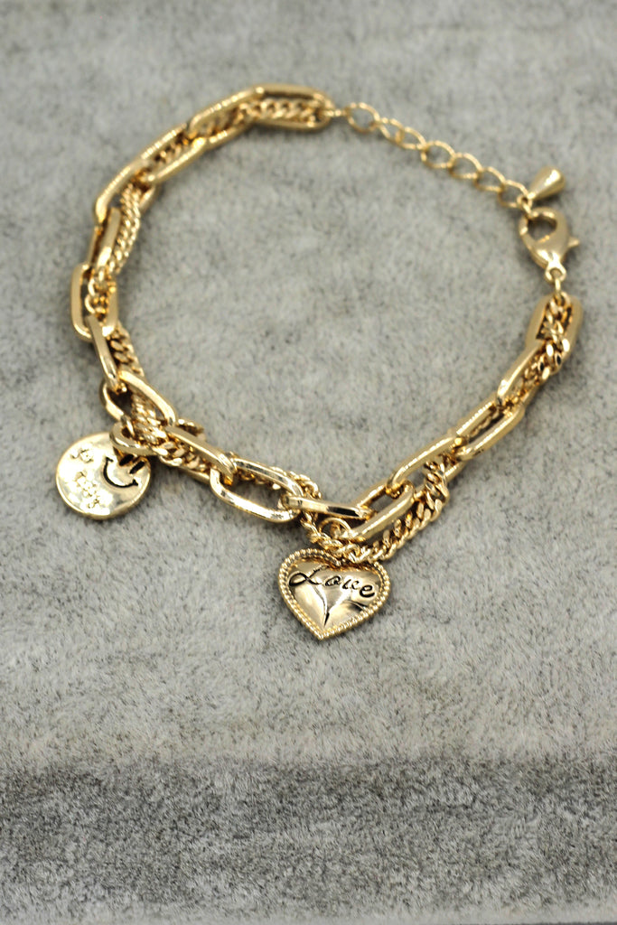 Fashion niche smiley face bracelet