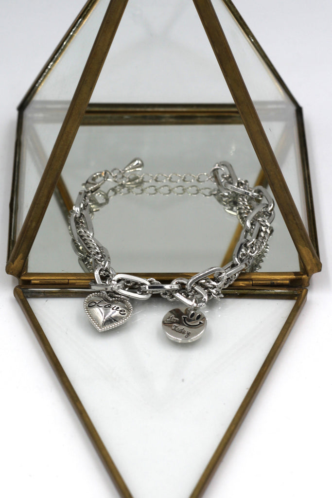 Fashion niche smiley face bracelet