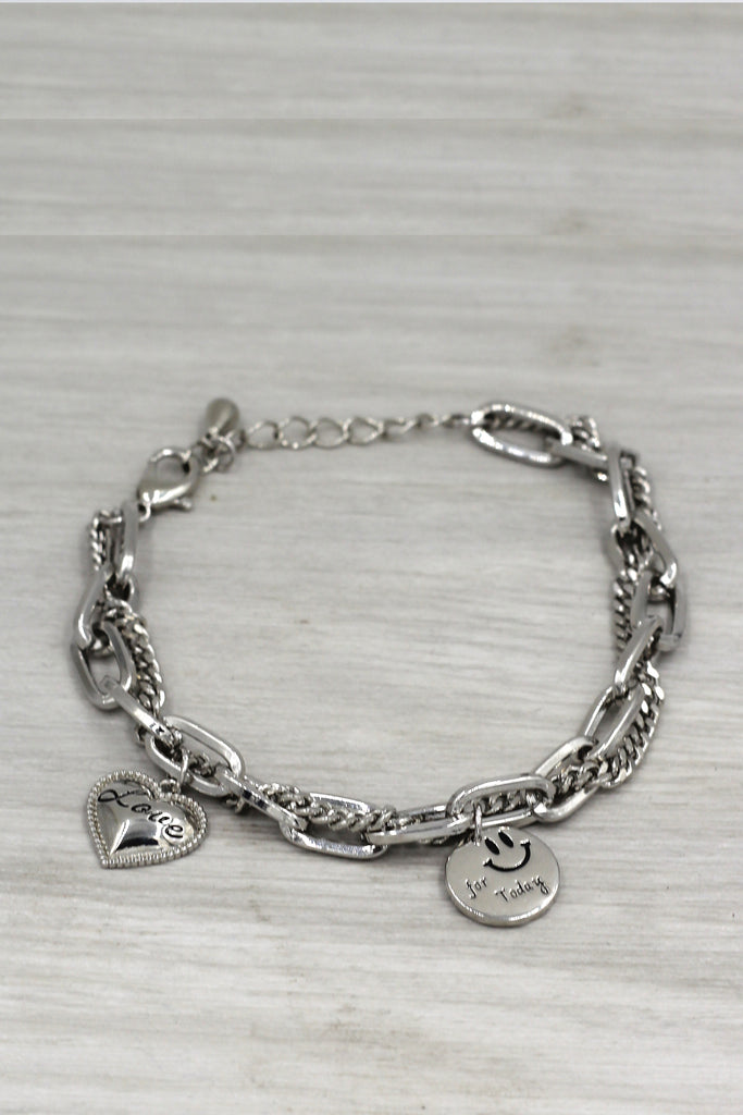 Fashion niche smiley face bracelet