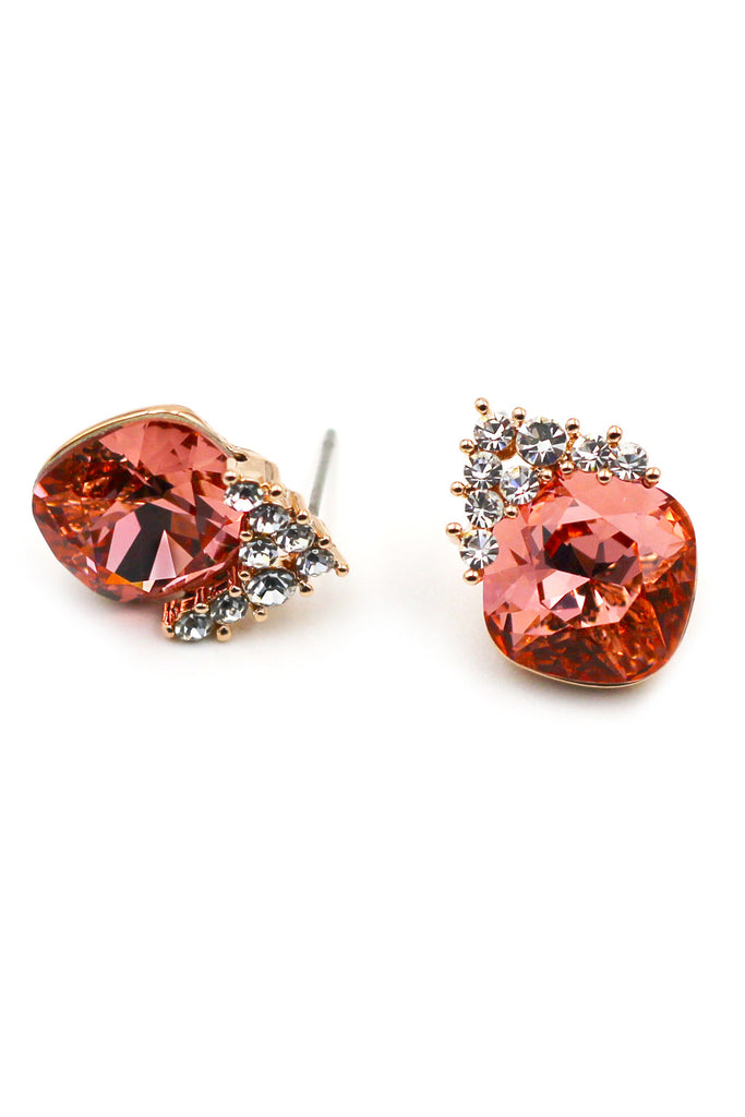 lovely cute crystal earrings