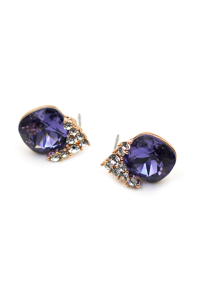 lovely cute crystal earrings