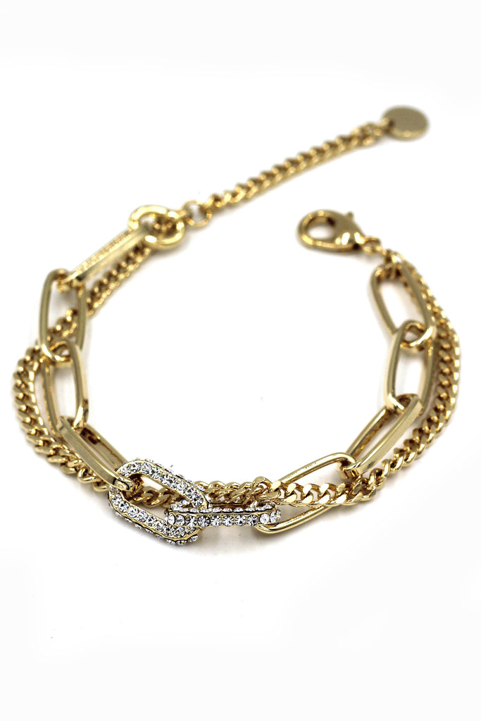 Fashion exaggerated thick bracelet