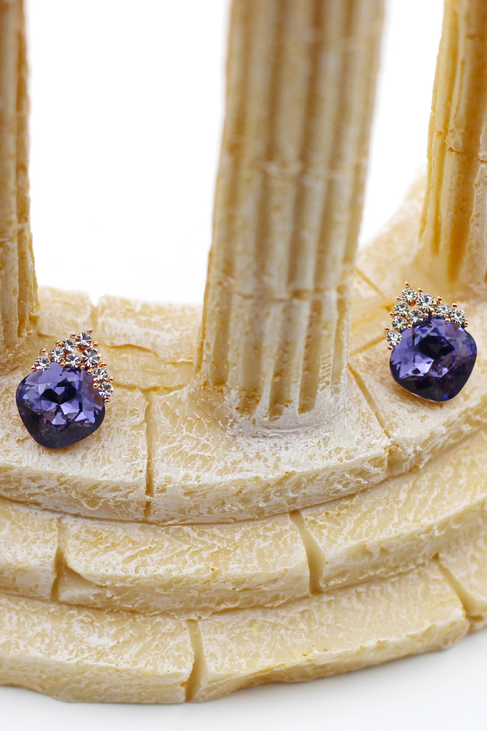 lovely cute crystal earrings