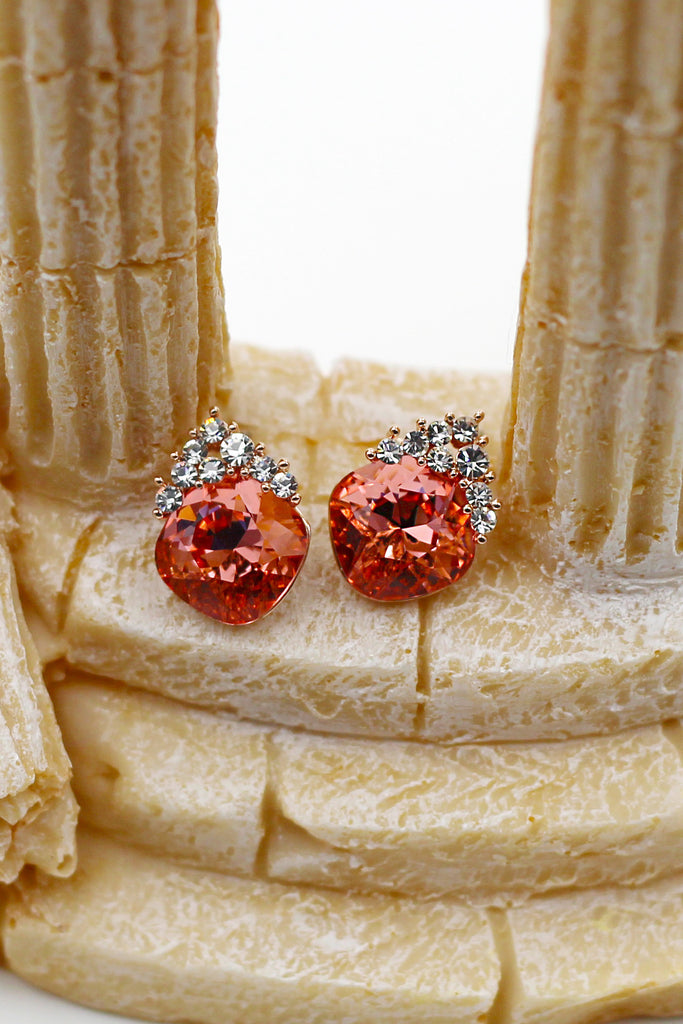 lovely cute crystal earrings