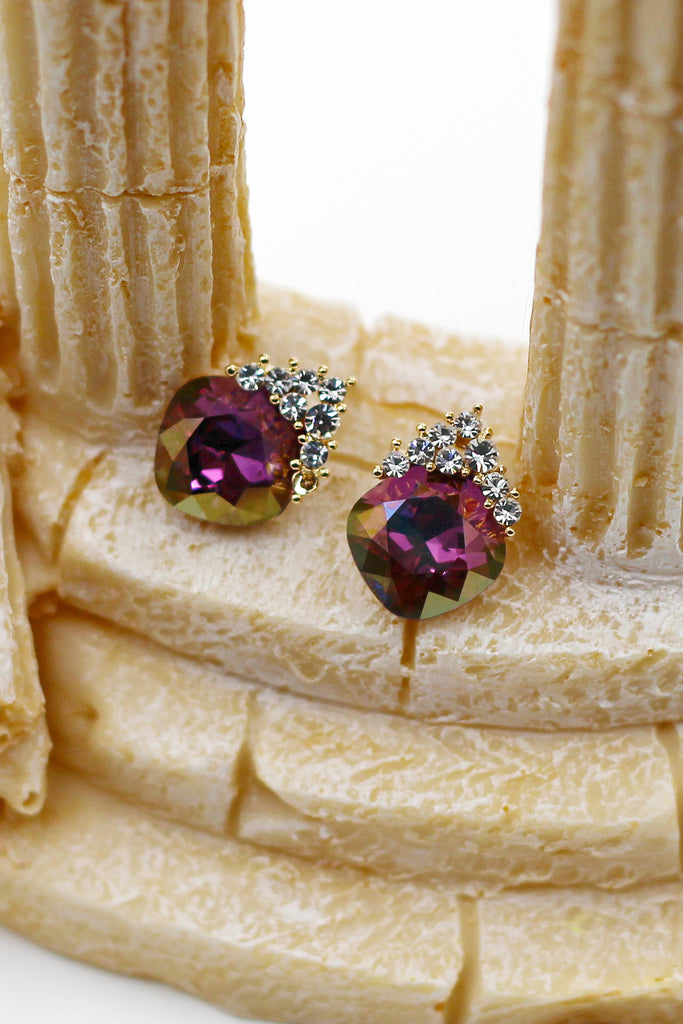 lovely cute crystal earrings