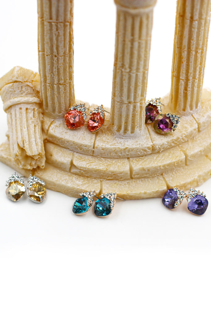 lovely cute crystal earrings