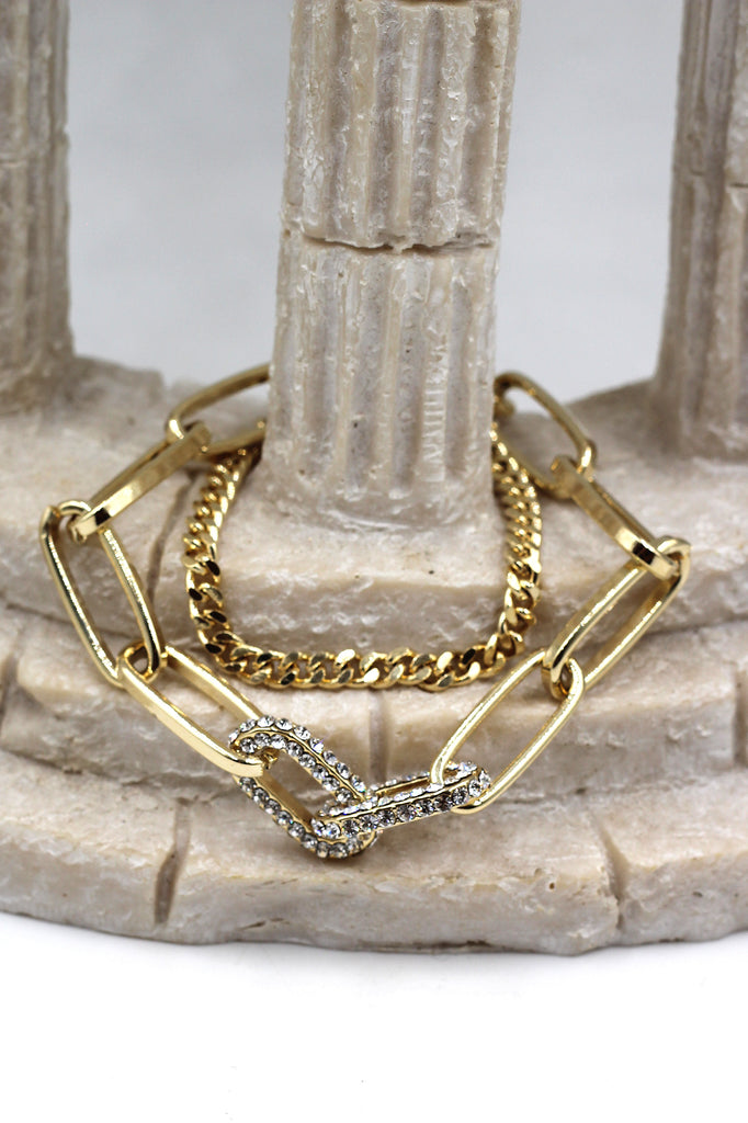 Fashion exaggerated thick bracelet