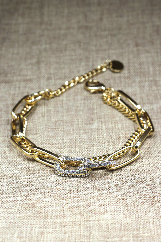 Fashion exaggerated thick bracelet