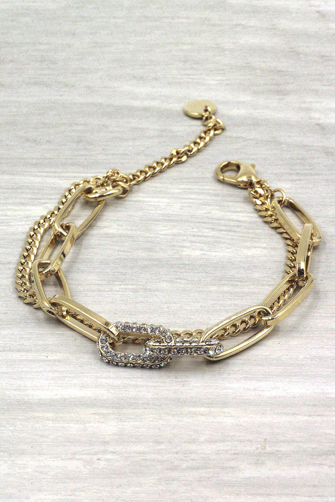 Fashion exaggerated thick bracelet