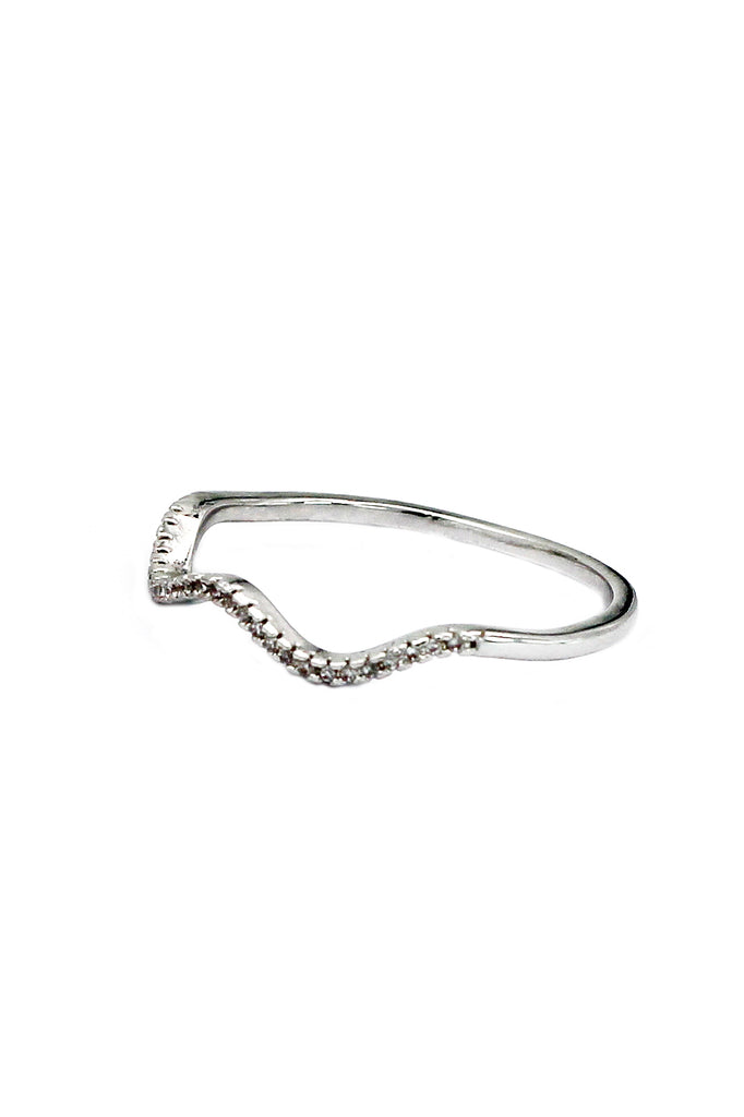 fashion wave micro chimney ring