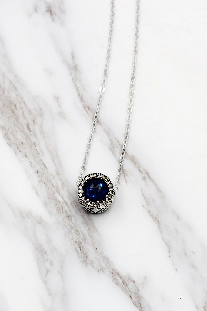temperament crystal necklace ring set