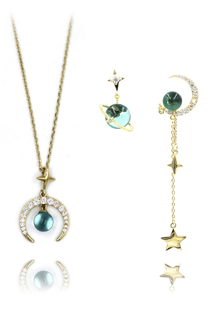 Fashion Planet Moon Gold Set