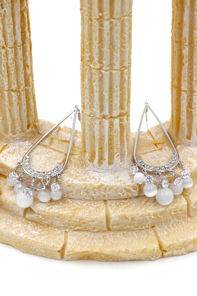 pendant beads earrings