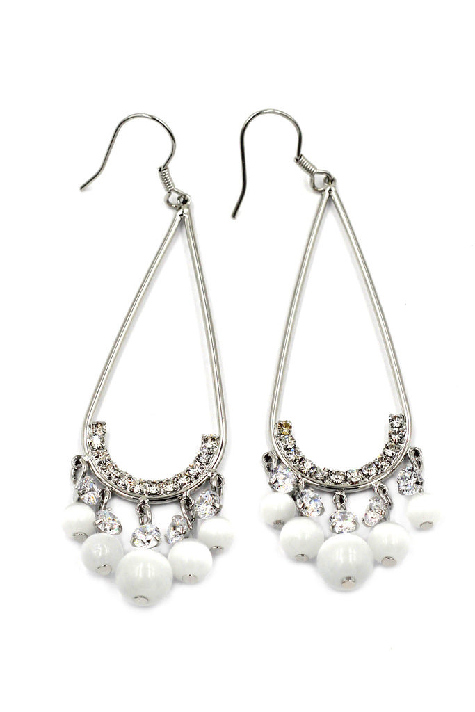 pendant beads earrings