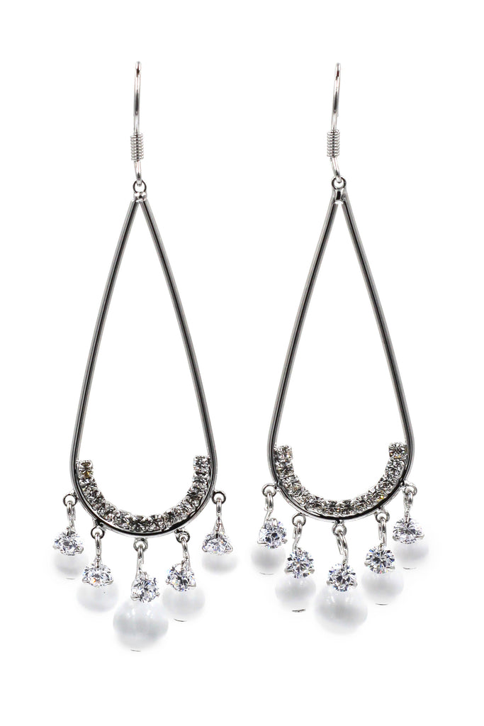 pendant beads earrings