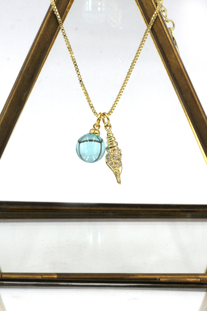 Fashion Dream Planet Necklace Earrings Set