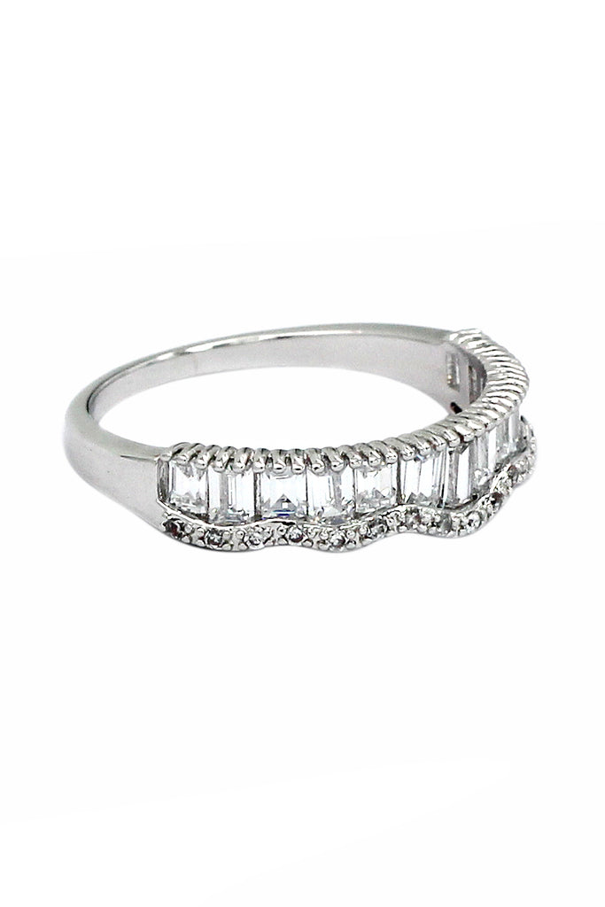 row of ladders side crystal ring