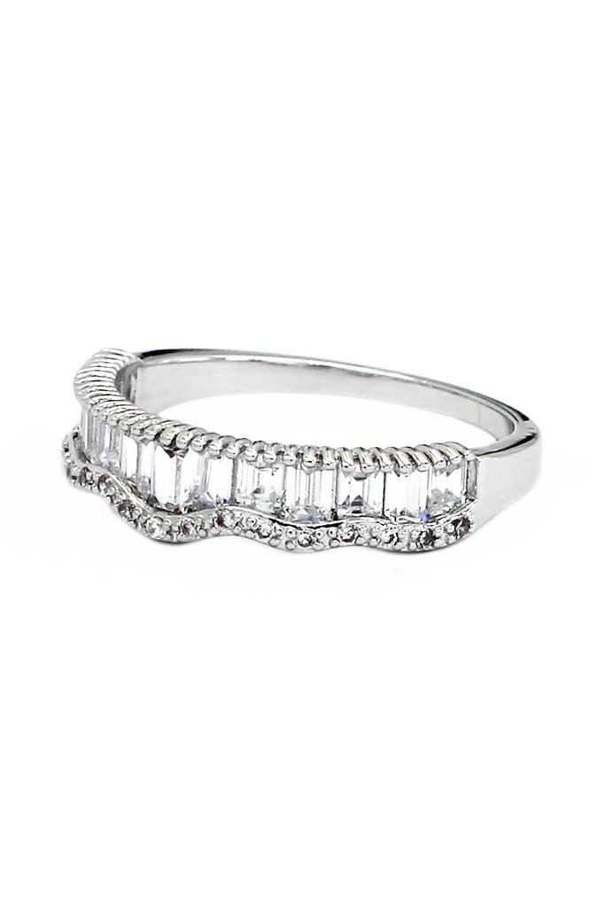 row of ladders side crystal ring