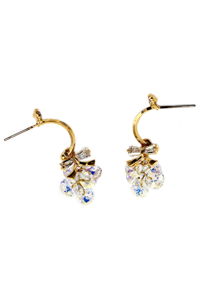 lovely pendant swarovski crystal earrings
