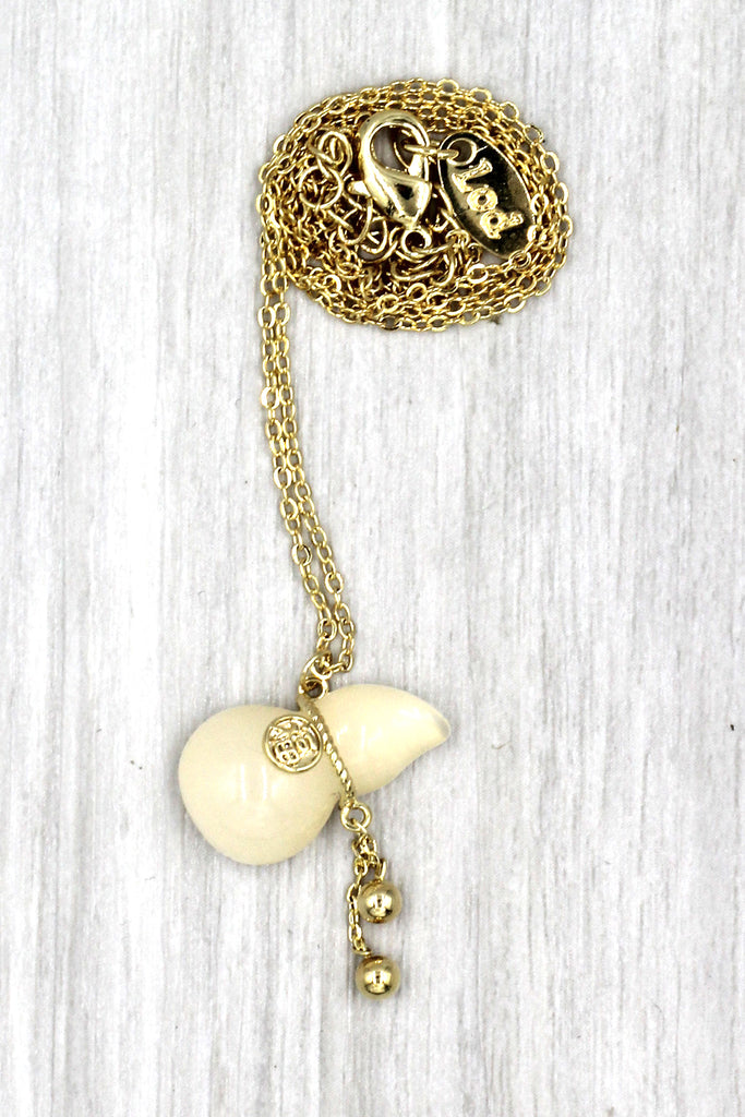 Fashion simple small gourd gold necklace