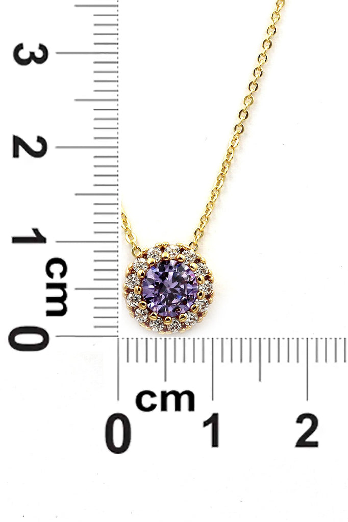 fashion gold crystal necklace
