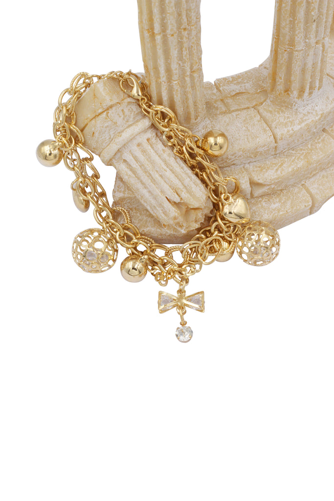 fashion bow pendant bracelet