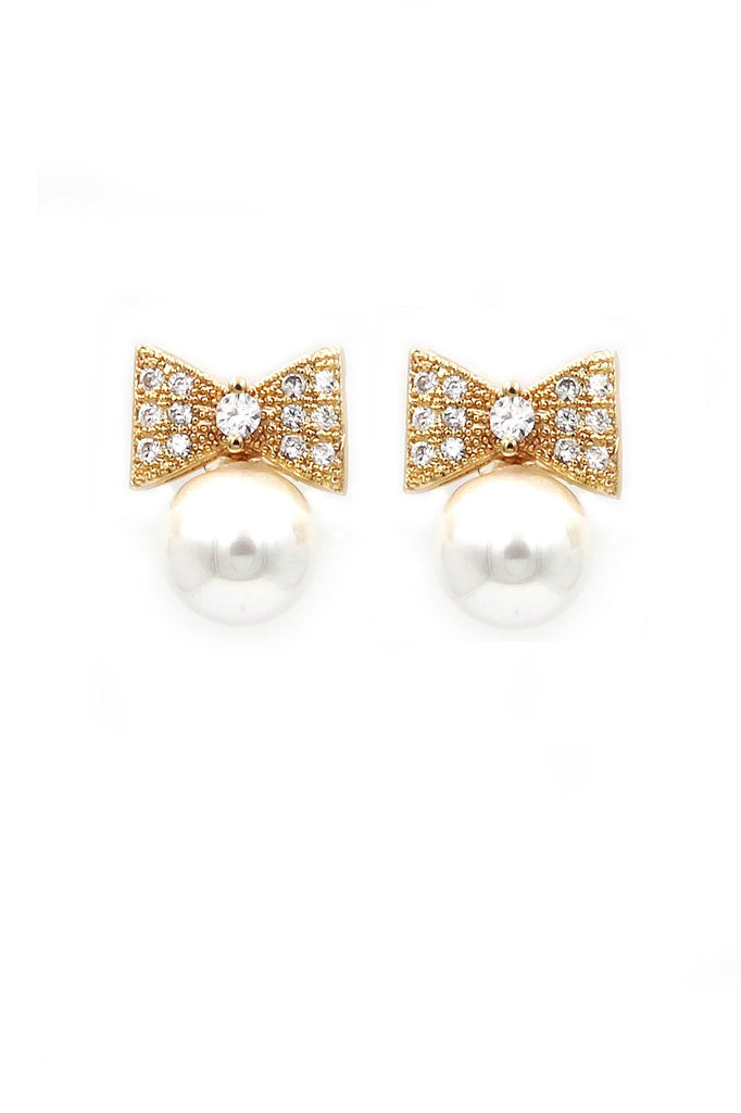 Fashion pineapple butterfly pearl earrings set