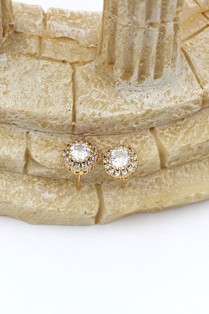 Elegant Crystal Bracelet Earrings Set